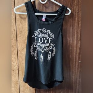 Open Back Dream Catcher Tank Top